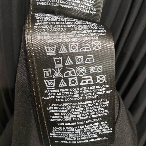 GUESS los angeles womens black dress pleated chiffon studded trim sleeveless 6 - Picture 10 of 15